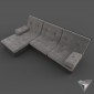 sofa ARS Scandy ottoman (art 00-29676)